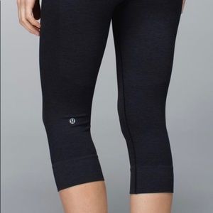 Two pairs of Lululemon Seamless Yoga Pants Size 8